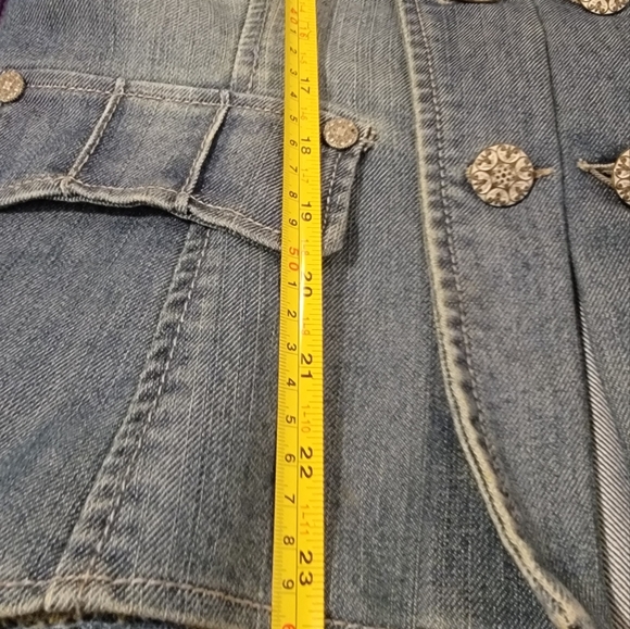 Military Style Denim jacket - Picture 11 of 11